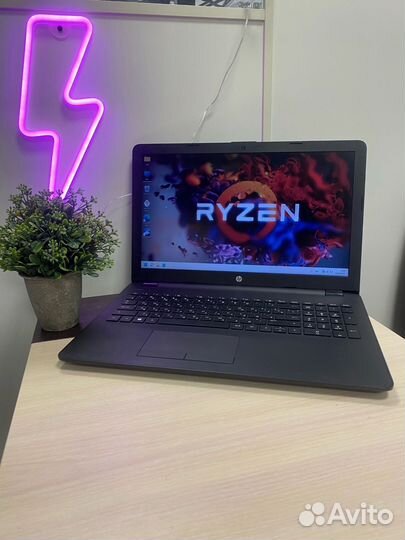 Свежий игровой HP (Ryzen 5, 8Gb, 4Gb Video, SSD)