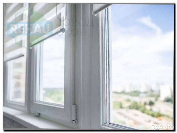 Пластиковое окно с установкой