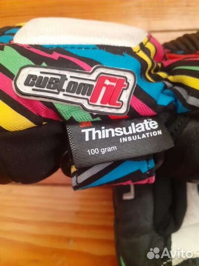 Перчатки горнолыжные детские