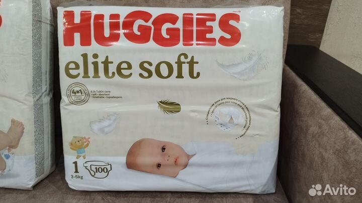 Подгузники huggies elite soft 1,2,3,4