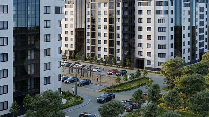 2-к. квартира, 59,9 м², 9/9 эт.