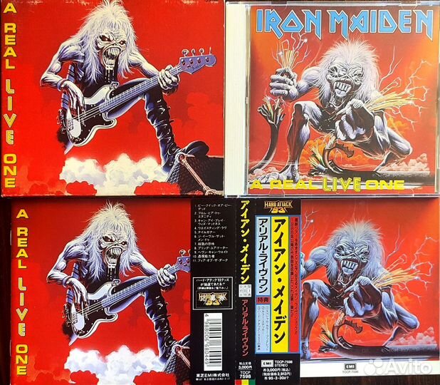 Музыкальный CD диск Iron Maiden, Japan, promo