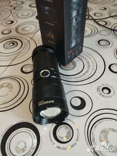 Мощный светодиодный фонарь superfire gt60