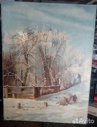 Картина 1970 год без багета