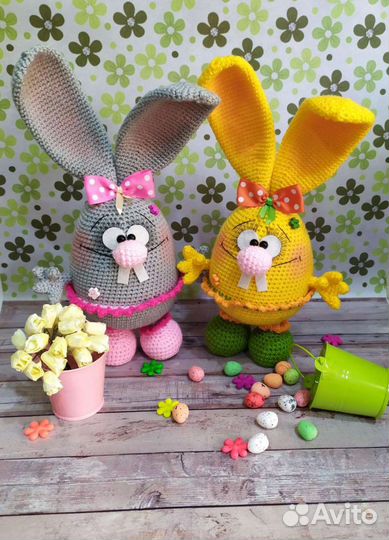 Вязаные игрушки на заказ