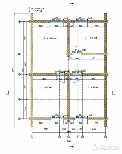 Строительство сруба дома из бревна