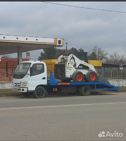 Услуги минипогрузчика