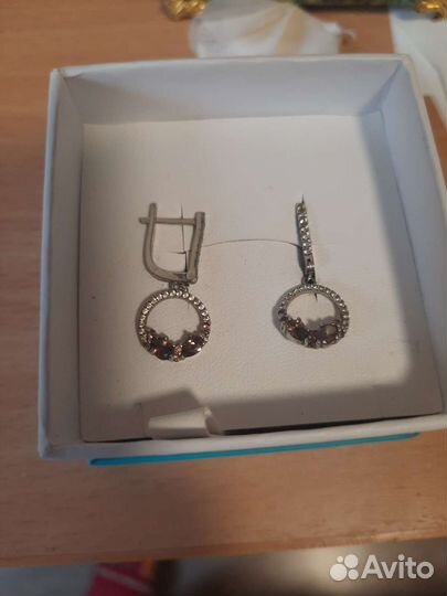 Серебряные серьги