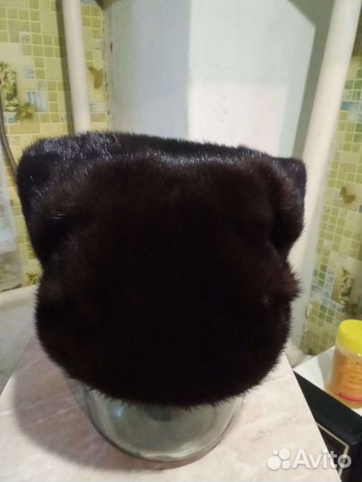 Шапка норковая женская новая