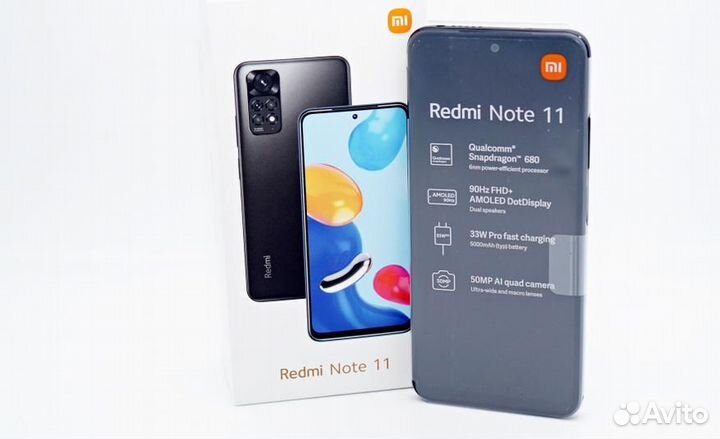 Xiaomi Redmi Note 11, 4/128 ГБ