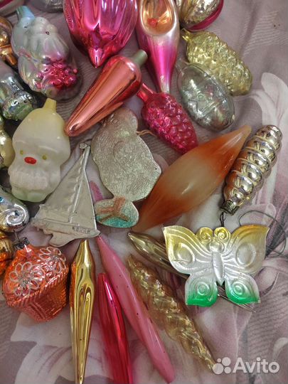 Ёлочные игрушки СССР