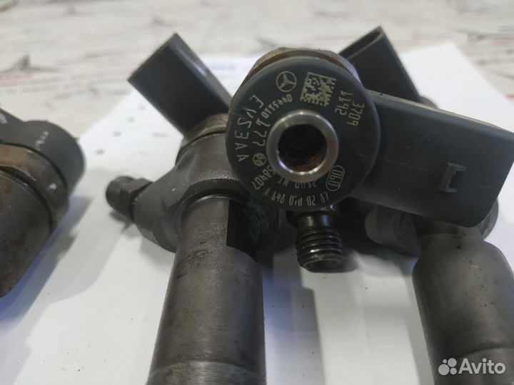 Форсунки топливные om646 дор Mercedes комплект