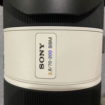 Объектив Sony 2.8 70-200mm SSM