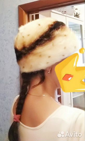 Шапка зимняя норковая