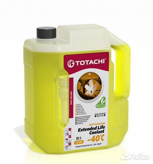 Totachi 43702 Антифриз, готовый раствор ELC -40C ж