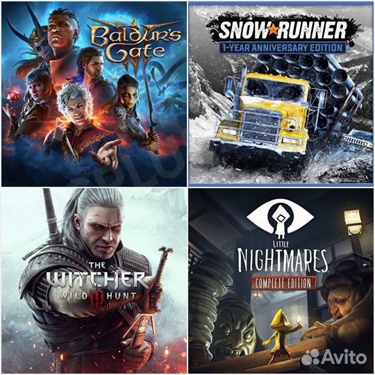 Sony playstation игры на ps4&5, Ps plus