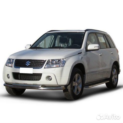 Защита переднего бампера Suzuki grand vitara 2008