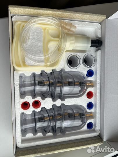 Набор вакумных банок хиджама новые