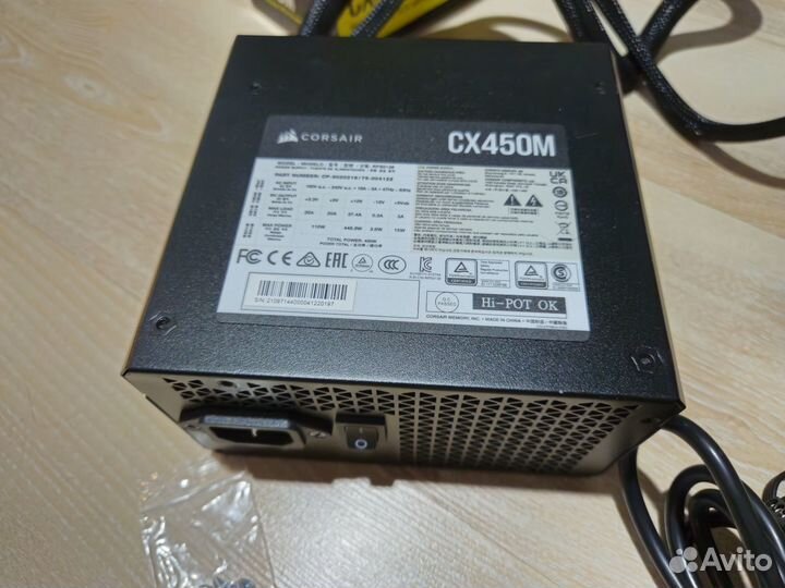 Блок питания Corsair cx450m