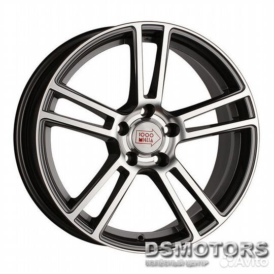 Диски MM1002 8/18 5x112 ET45 d66.6 dark anthracite