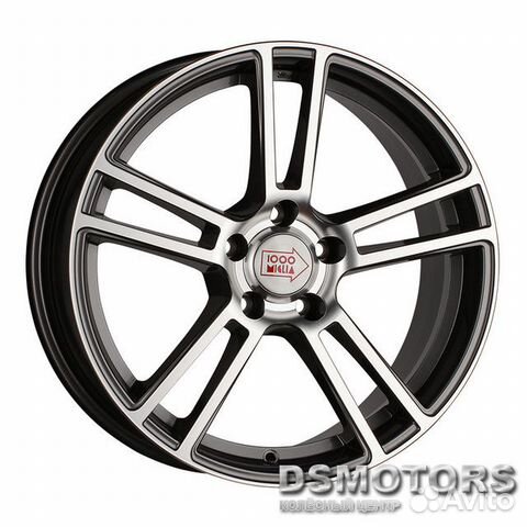 Диски MM1002 8/18 5x112 ET45 d66.6 dark anthracite