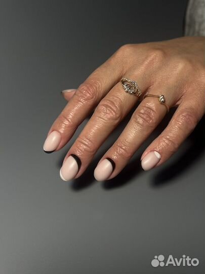 Маникюр, наращивание, крейзи дизайн