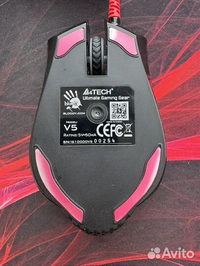 Игровая мышь a4tech bloody v5