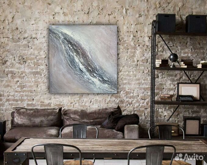 Текстурная интерьерная картина 
