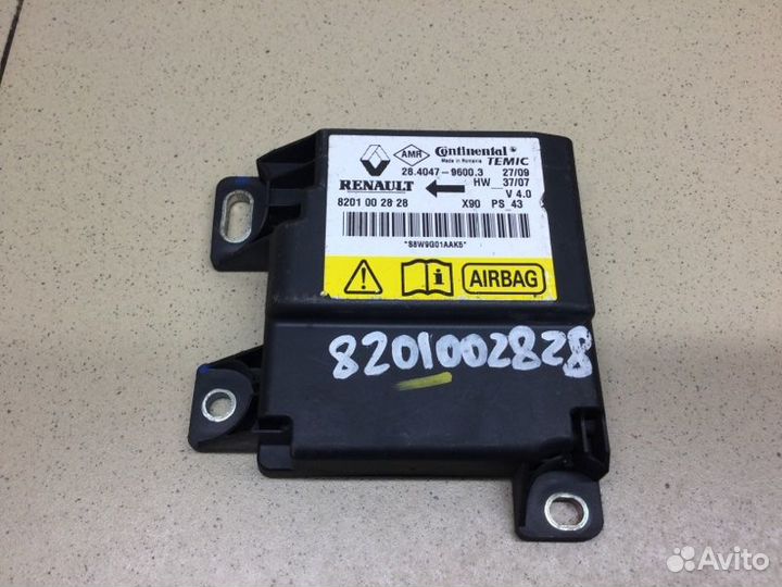 Блок управления AIR BAG Renault Logan 2005-2012