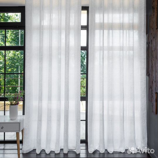 Комплект Штор 600*270 Эстетика белый новый