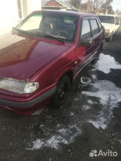 ВАЗ 2115 Samara 1.5 МТ, 2000, битый, 180 000 км