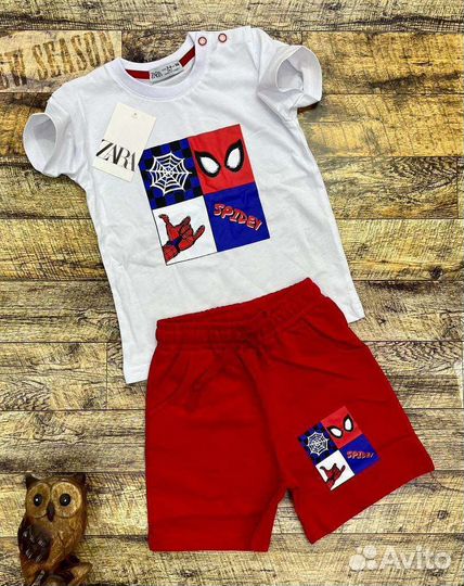 Костюм детский человек паук