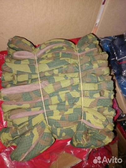 Перчатки на флисе