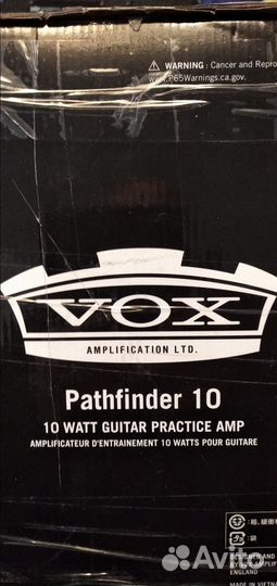 Комбо усилитель VOX Pathfinder 10