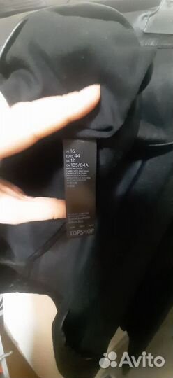 Юбка кожаная topshop