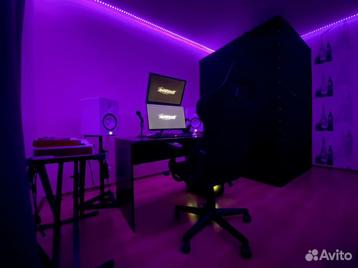 Студия звукозаписи, записать песню, сведение