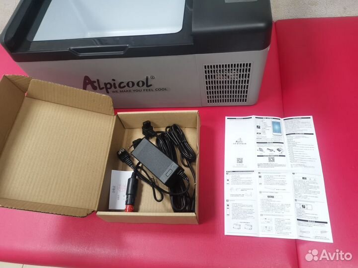 Автохолодильник 220/24/12В Alpicool C15 литров