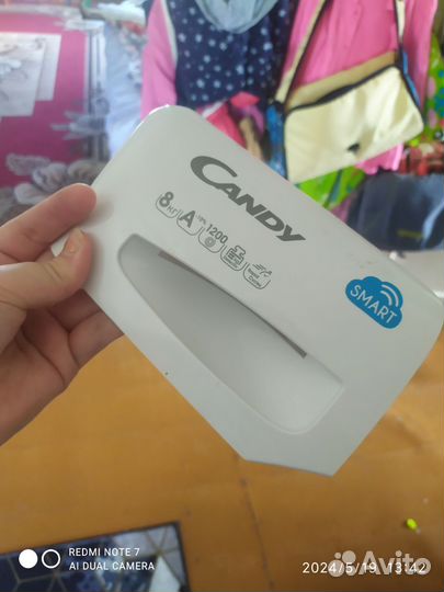 Стиралка на запчасти candy 8 кг