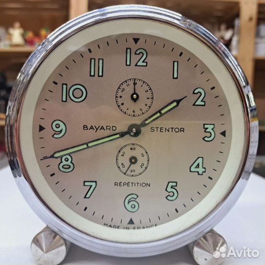 Часы будильник Bayard Франция
