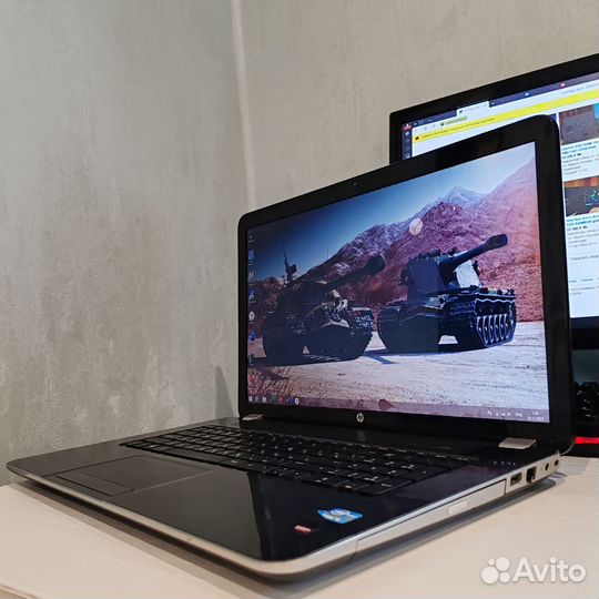 Большой HP I5 RAM6GB SSD/HDD game