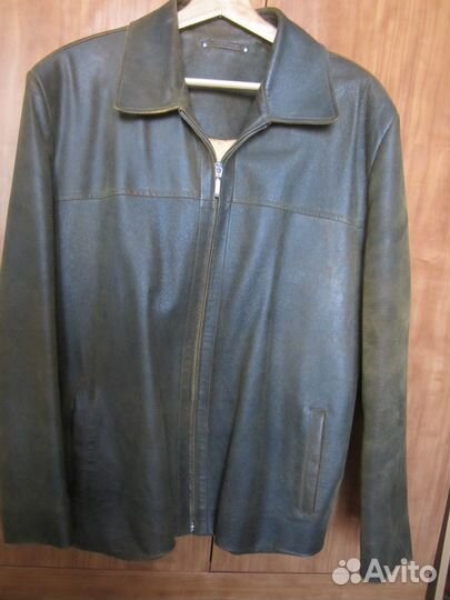 Мужская кожаная куртка Awacs