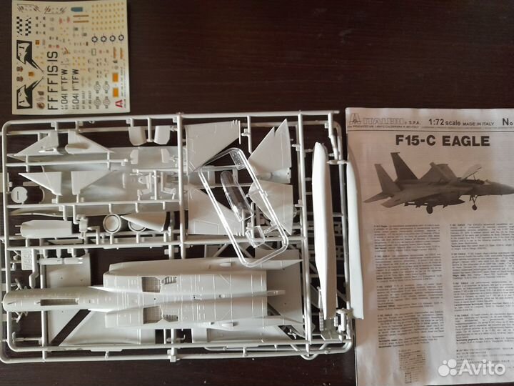 Сборная модель самолета F-15 C Eagle