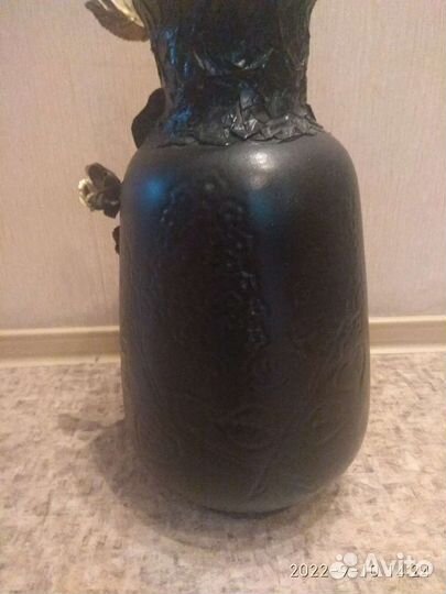 Ваза напольная керамическая, дезайнерская