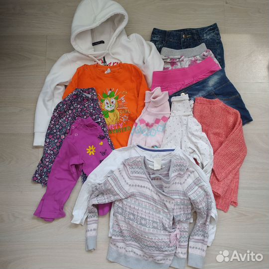Пакет вещей на девочку