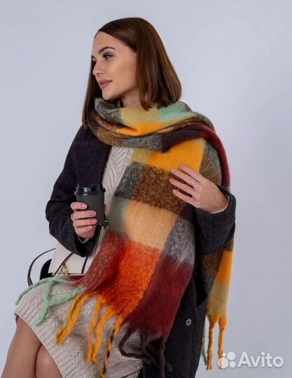 Шарф женский зимний