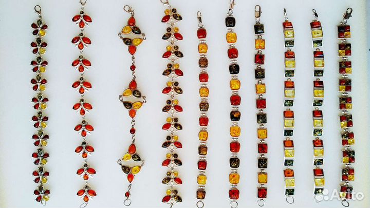 Янтарный браслет