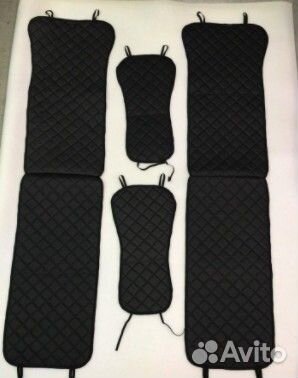 Накидки из экокожи комплект