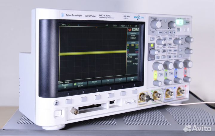 Цифровой осциллограф Keysight dsox3034A до 350 мгц