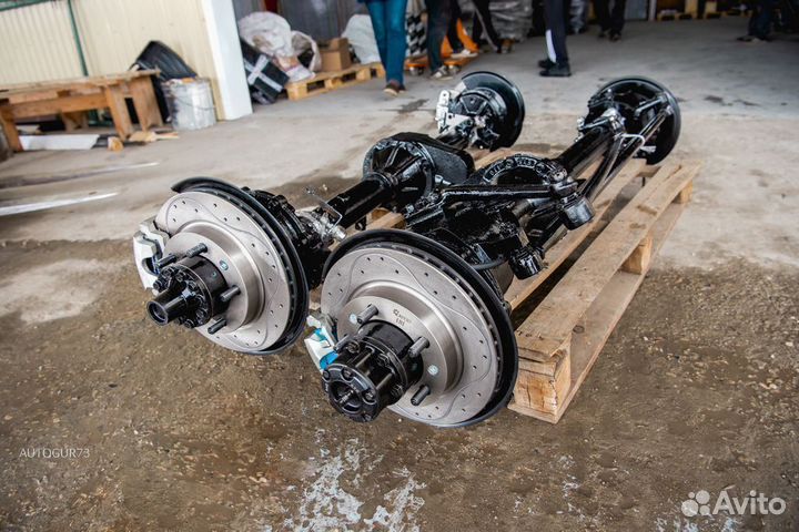 Дисковые тормоза УАЗ гражданский мост суп.газ