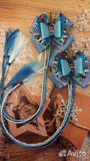 Банты с косами